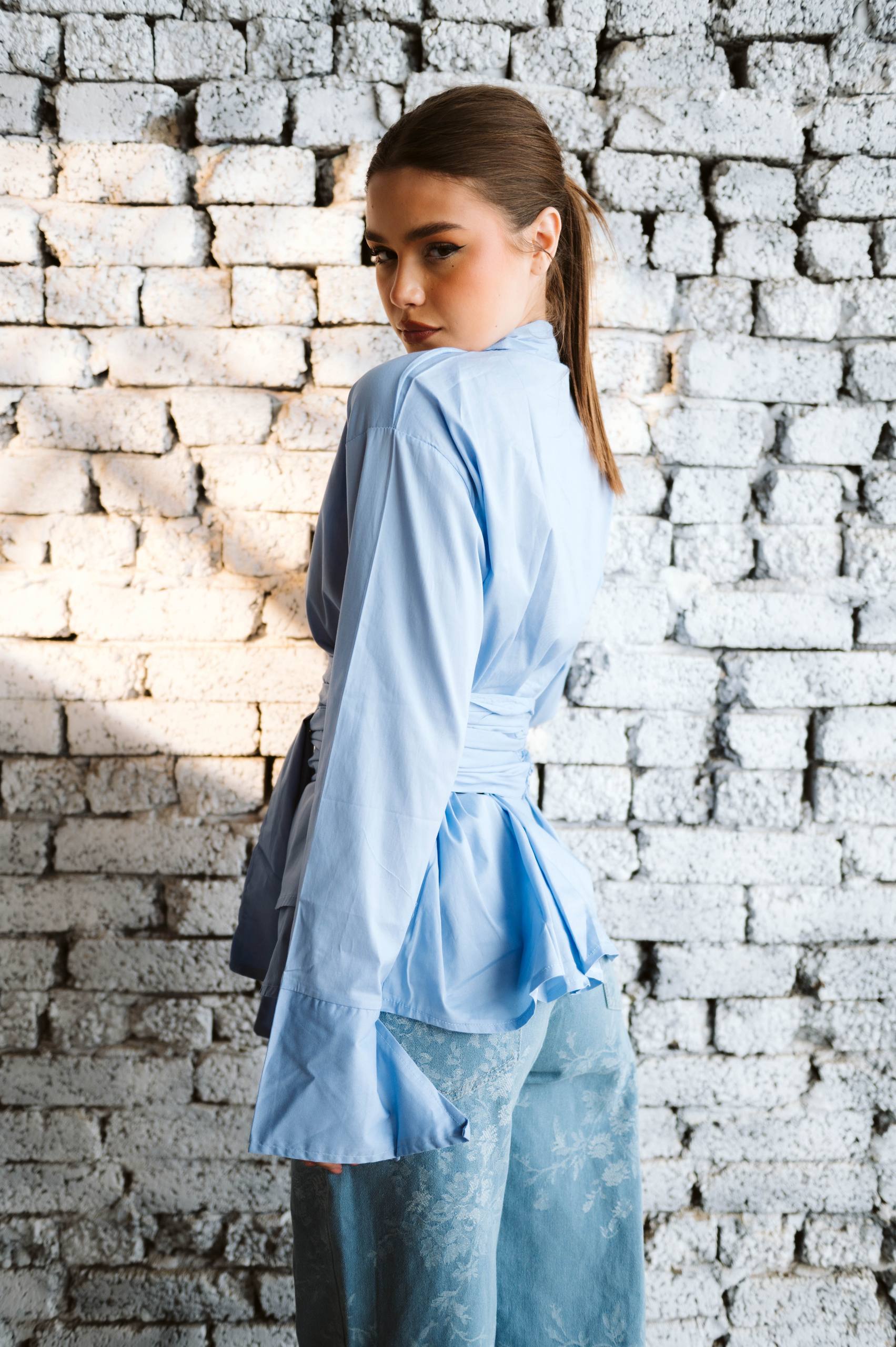 Sky Wrap Shirt