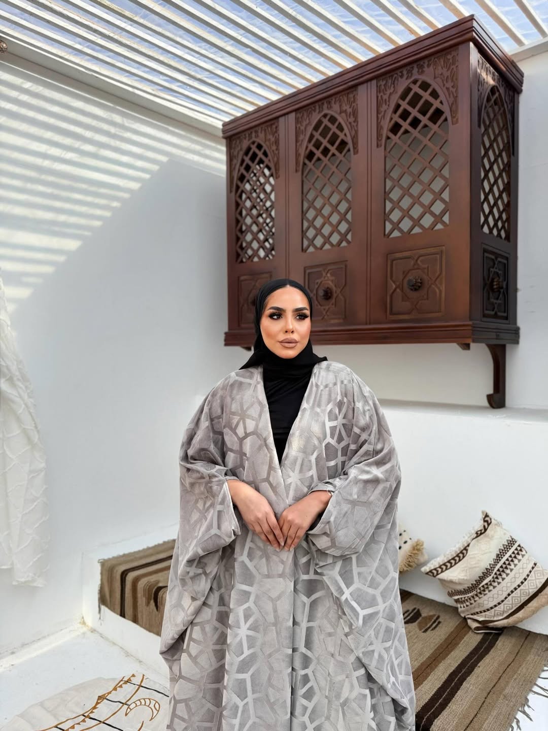 Arabesic Velvet Kaftan