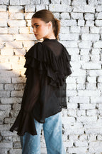 Velora Ruffle Blouse