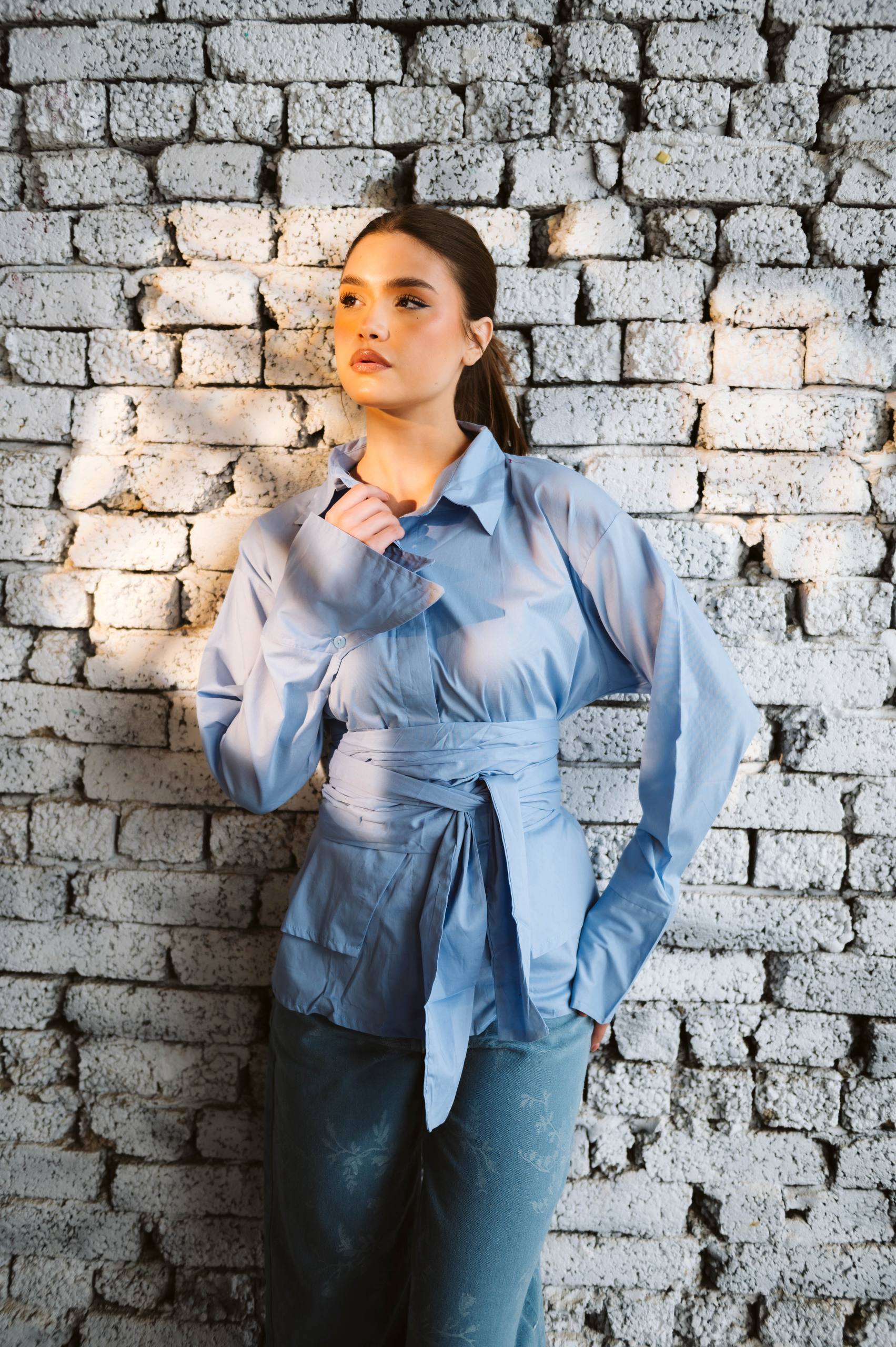 Sky Wrap Shirt